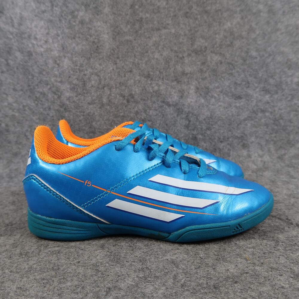 Adidas Shoes Kids 12K Indoor Soccer Cleats Football Boot F5 Blue Junior Boy Girl